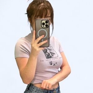 Promise Mauve Graphic Tee